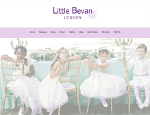 Tablet Screenshot of littlebevan.co.uk